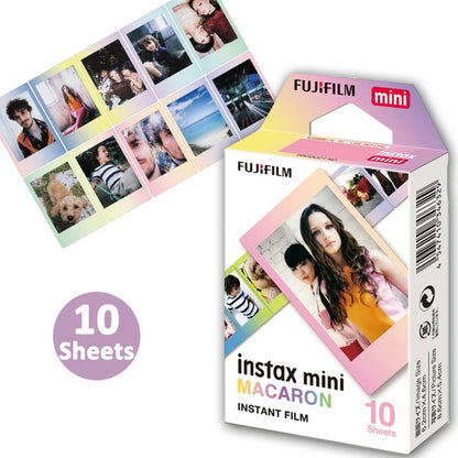 Original Fujifilm Instax Mini 12 11 8 9 Color Film Fujifilm Instax Mini Film For 40 50s 50i 90 Link 25 Share SP-1 2 Camera