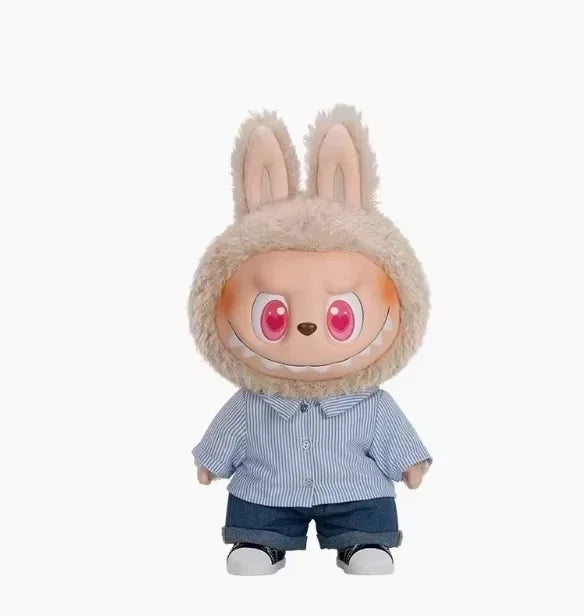 In Stock POPMART Original The Monster Labubu Mokoko Angel Crying Again Blind Box Doll Toys Original Labubu V1 V2 Toys Gifts