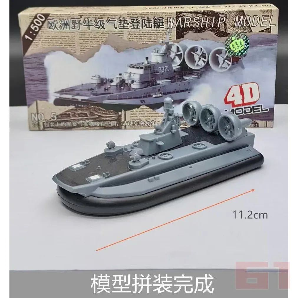 4D Assembled Ship Model Liaoning Battleship Modern Class Battleship Aircraft Carrier Model Military Warship Model Toy