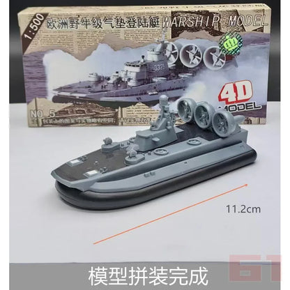 4D Assembled Ship Model Liaoning Battleship Modern Class Battleship Aircraft Carrier Model Military Warship Model Toy