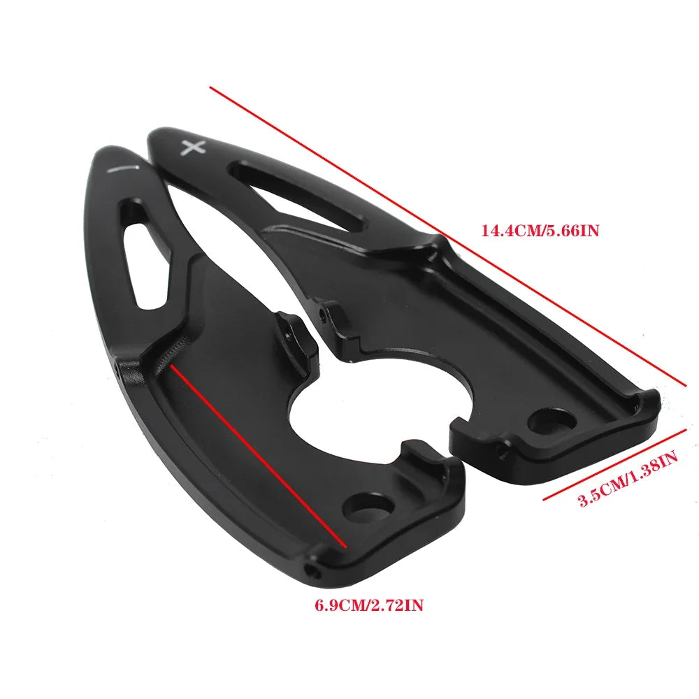 Aluminum Paddle Shifter Extension Kit For Subaru 2017-2021 Toyota GT86 Car Shift Paddle Extended Trim Cover