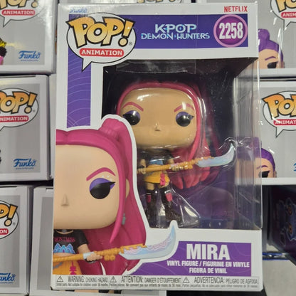 Funko Pop HUNTR/X K-POP Witch Hunter Squad Rumi Zoey Mirai Jinu Derpy&Sussie Ornament Desktop Decoration New Year Gift for Fans