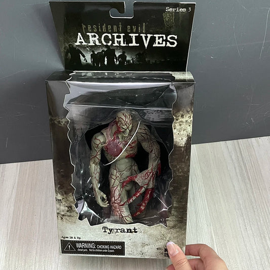 Resident Evil Tyrant Figure Executioner Majini Doll Statue Joint Movable Movie Toys Model Christmas Birthday Gifts