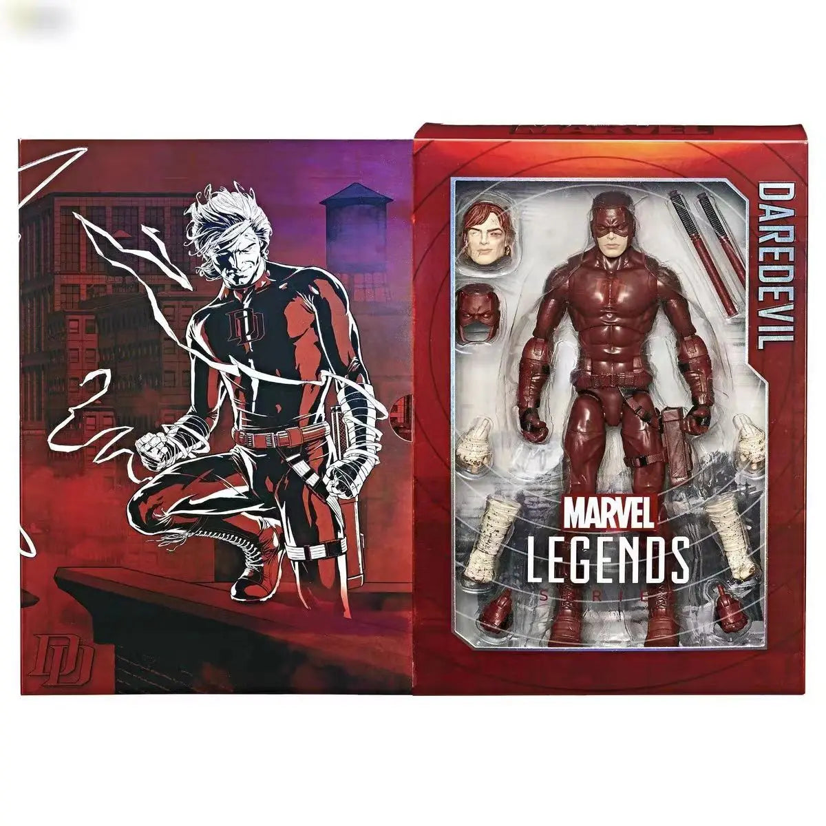 Original Hasbro Marvel Legends Series Daredevil Anime Figure Model Collection Toy