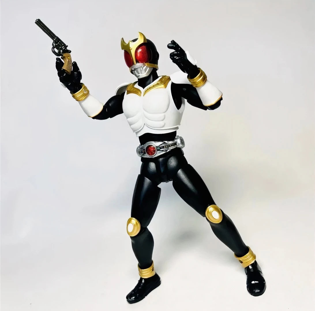KO Kamen Rider Kuuga Growing Form SHF True Bone Carving 50th Anniversary Action Figure Articulated PVC Collectible Model Gift
