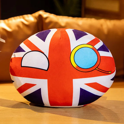 Country Ball Plush Toys 70 Styles 10cm Polandball Pendant Country Balls Countryball Stuffed Doll Xmas Birthday Gifts for Kids