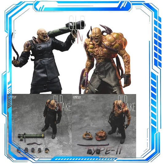 【COMING SOON】Patriot Studio Patriot Resident Evil 2 Classic Tracker Oldsnake1/12 High Quality Action Figure Model Collection
