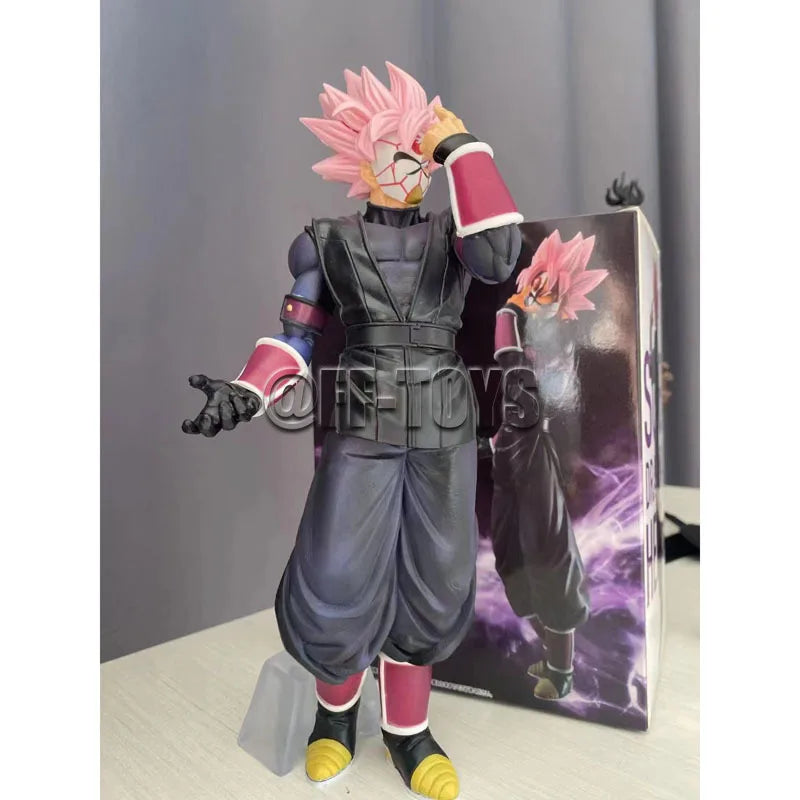Super Dragon Ball Heroes Figure Zamasu Black Goku 25cm PVC Action Figures GK Statue Collection Model Toys Gifts