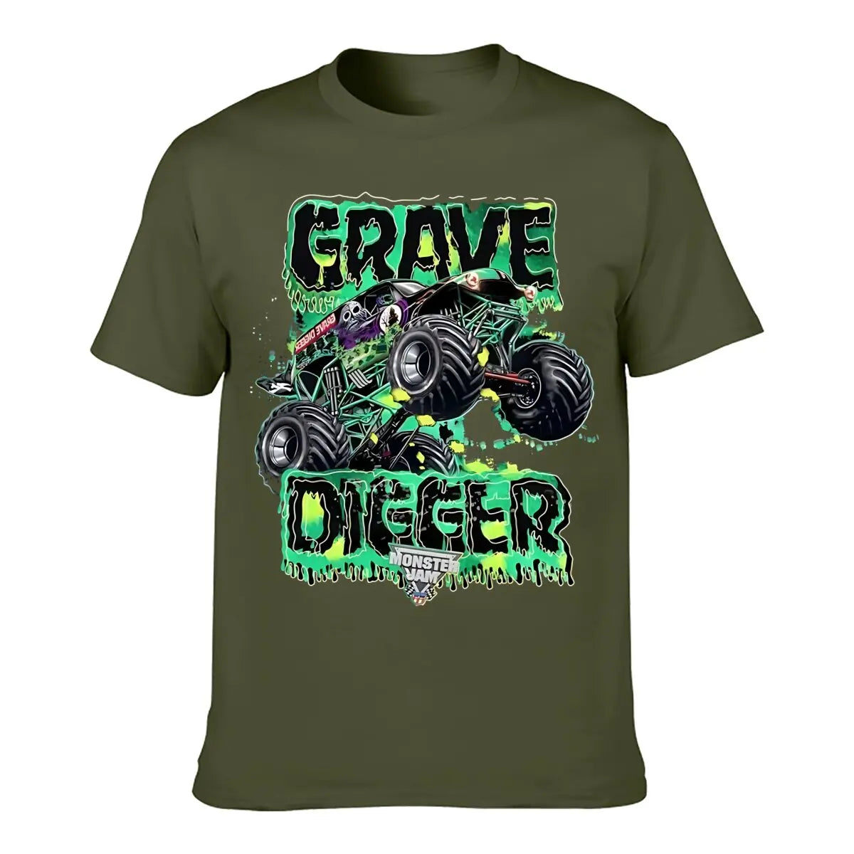 Grave Digger Monster Jam Truck t shirt unisex W00602
