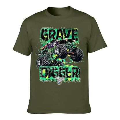 Grave Digger Monster Jam Truck t shirt unisex W00602