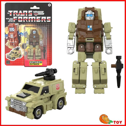 In Stock Transformers Toys US Version G1 84-86 Retro Hanging Card Outback Model Robot Collection Action Figure Toy Gift Hobby