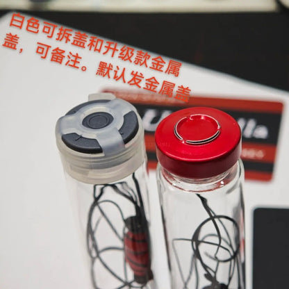 Umbrella Corporation Parasite Virus Sample Vial Resident Evil Figure Game Peripheral Collectible Toy For Horror Game Fans