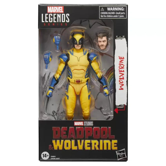 Marvel Legends Wolverine Deadpool Wolverine Movie Yellow Suit 6 Inch Action Collectible Figure For Adult Collectors