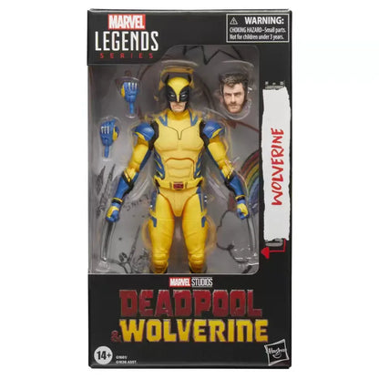 Marvel Legends Wolverine Deadpool Wolverine Movie Yellow Suit 6 Inch Action Collectible Figure For Adult Collectors