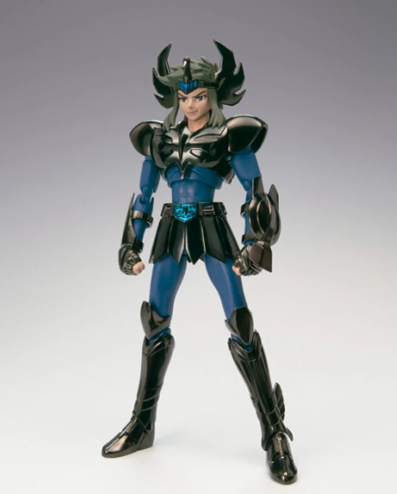 19cm Anime Dark Saint Seiya Figure Phoenix Ikki Hyoga Seiya Shiryu Action Figures Toy PVC Box Figure Collection Decoration