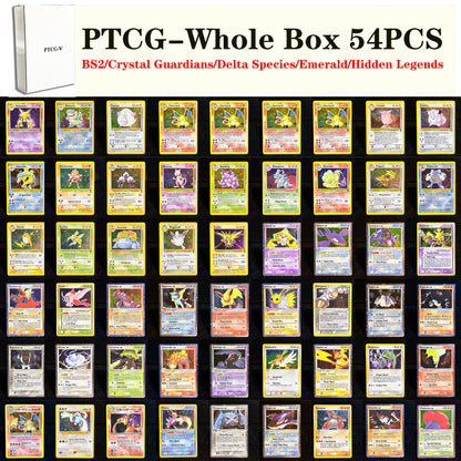 PTCG Full Box Cosmos Holo Multi-Series Meta Staple Charmander Mewtwo Infernape Gengar Blastoise Rayquaza Proxy Cards