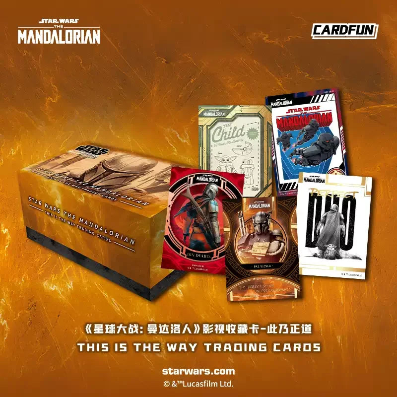 Genuine Star Wars Card Mandalorian Series Limited Release Character Signature Card Movie Collection Card Toys Gifts