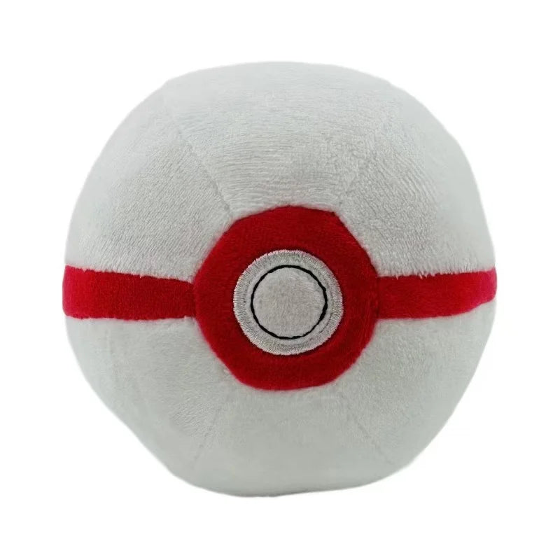 5pcs/set Pokemon Plush Poke Ball Master Ball Great Ball Ultra Ball Premier Ball Stuffed Doll Toys Children Kids Christmas Gifts