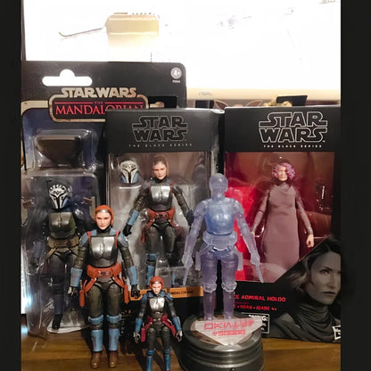New Original Hasbro Star Wars The Series 6inch Mace Windu Darth Vader Collectible Action Figure Toy For Children Christmas Gifts