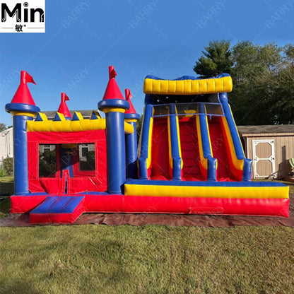 Hot Sale Small Inflatable Bounce Castle Kids Inflatable Jumping House Combo Bounce and Slide for Outdoor Party
