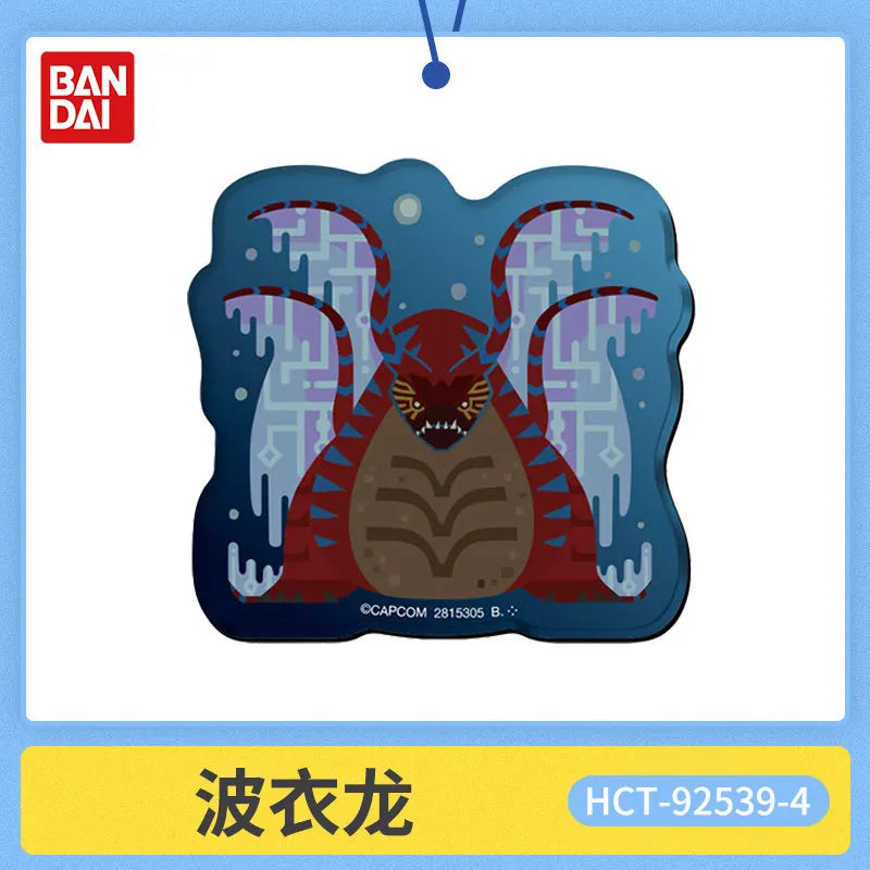 In Stock New Monster Hunter Refrigerator Magnet Fridge Decoration Collectible Creative Model Toys Anime Periphery Friend Gift