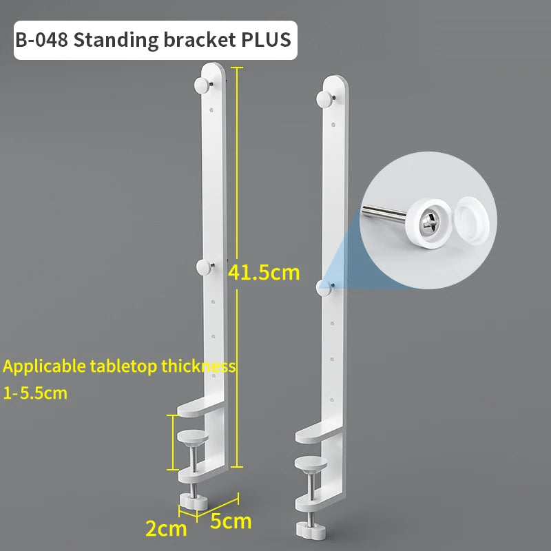 Home Furniture Storage Pegboard: Desktop Standing Height-Adjustable Storage Rack, Also for Displaying Decorative Figurines