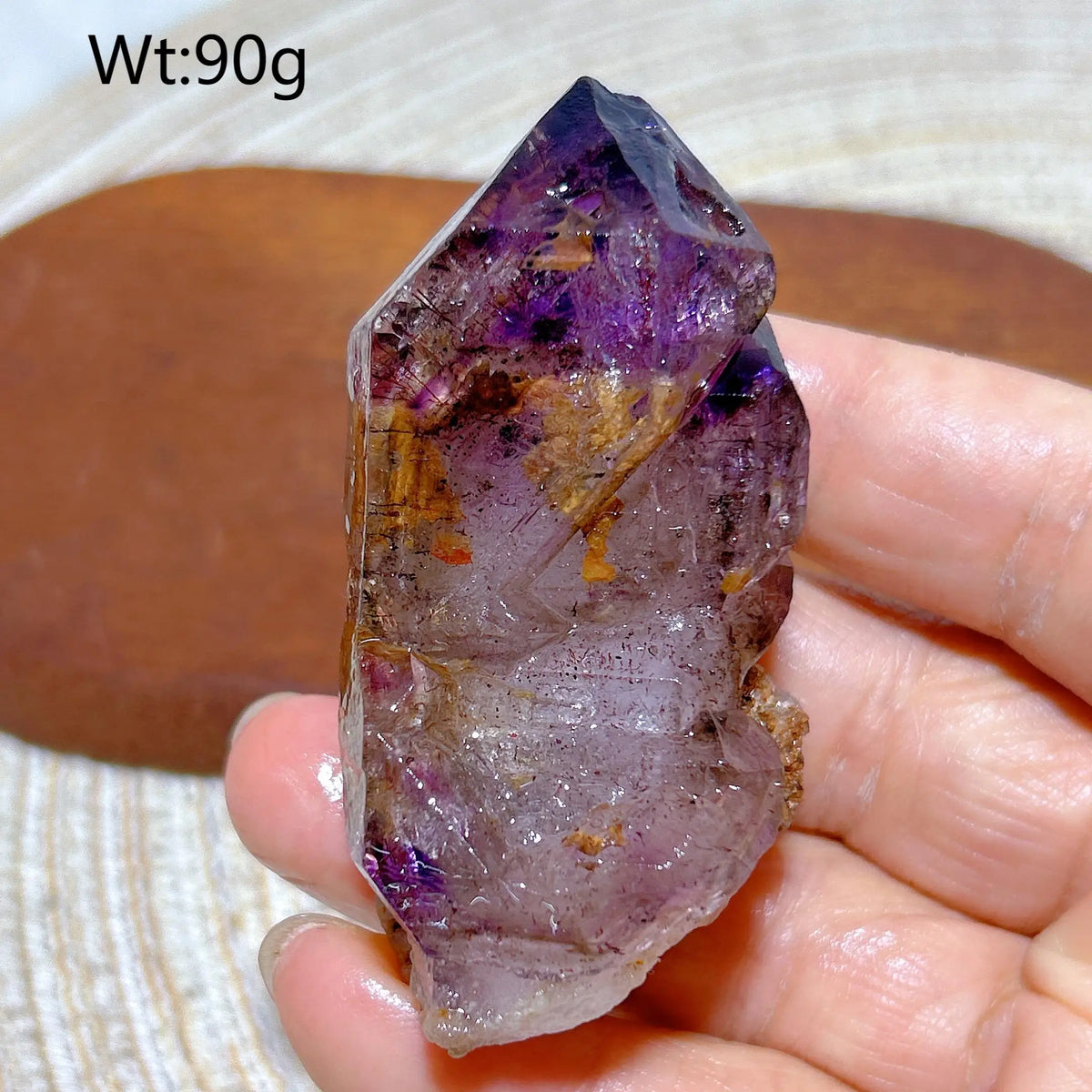 Natural Crystal Tanzania Super Seven Specimen Raw Stone Healing Ore Energy High Quality Gemstones Home Decorations Precious Gift
