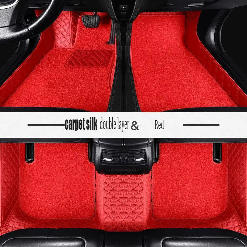 Car Floor Mats for Porsche Macan 2014 2015 2016 2017-2026 Custom Auto Foot Pads Automobile Carpet Cover Interior Accessories