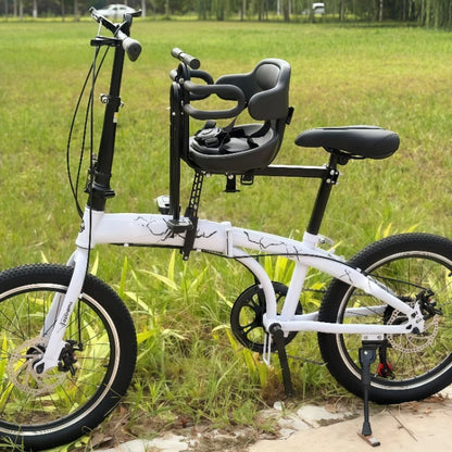Folding Bicycle Front Child Seat Mountain Bike Baby Seat