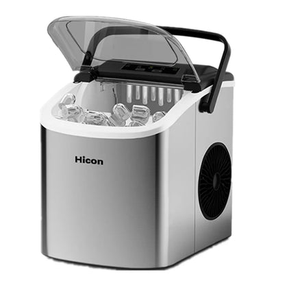 220V Portable Ice Maker Machine for Home & Camping Quick Ice Self-Cleaning Small Ice Machine For HomeOutdoor Energy Efficien