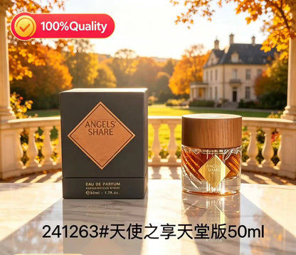 Trendy Daily Date Choice 50ml Angels Share Paradis Woody Fragrance Unisex Perfume Luxury Exquisite Scent Journey