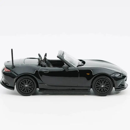 1:64 MAZDA MX-5 RF Roadster 2024 Alloy Street Sports Car Model Diecast Metal Racing Car Vehicle Model Simulation Collection Gift