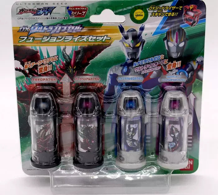 Genuine Bandai Ultraman Geed DX Geed Riser Series Japanese Version Ultra Capsule Fit For Geed Riser Transforming Accessory Toy
