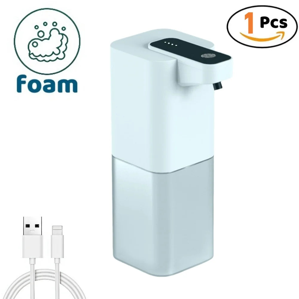 Automatic Liquid/Foma Soap Dispenser, Touchless Electric Dispenser, USB Rechargeable with Infrared Sensor for Bathroom,Kitchen