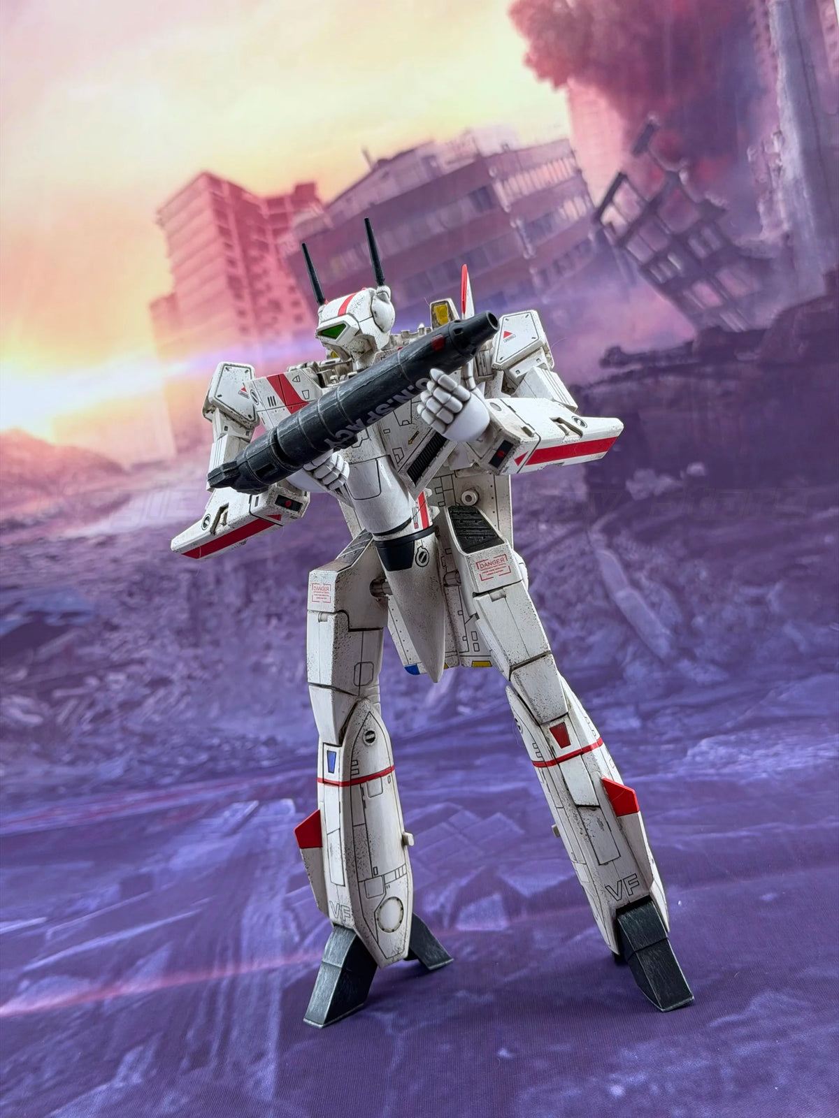 【In Stock】KitzConcept Robotech Macross VF-1J Ichijoki Aged Paint Version 2.5 Version Figure