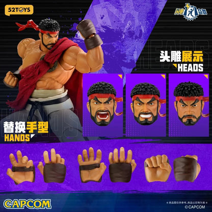 52TOYS 1/12 Street Fighter 6 Ryu & Chun-Li