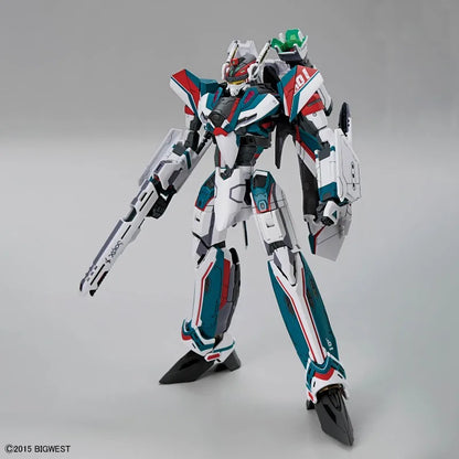 Assembly Bandai in Stock Original HG MACROSS Anime VF-31S SIEGFRIED(ARAD MOLDERS USE) DELUXE SET Action Figures Toys Collectible