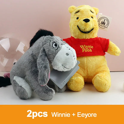 Piglet Winnie The Pooh Bear Stuff Toys For Kids Eeyore Grey Winnie And Friends Plush Stuffed Animal Donkey Children's Day Gift