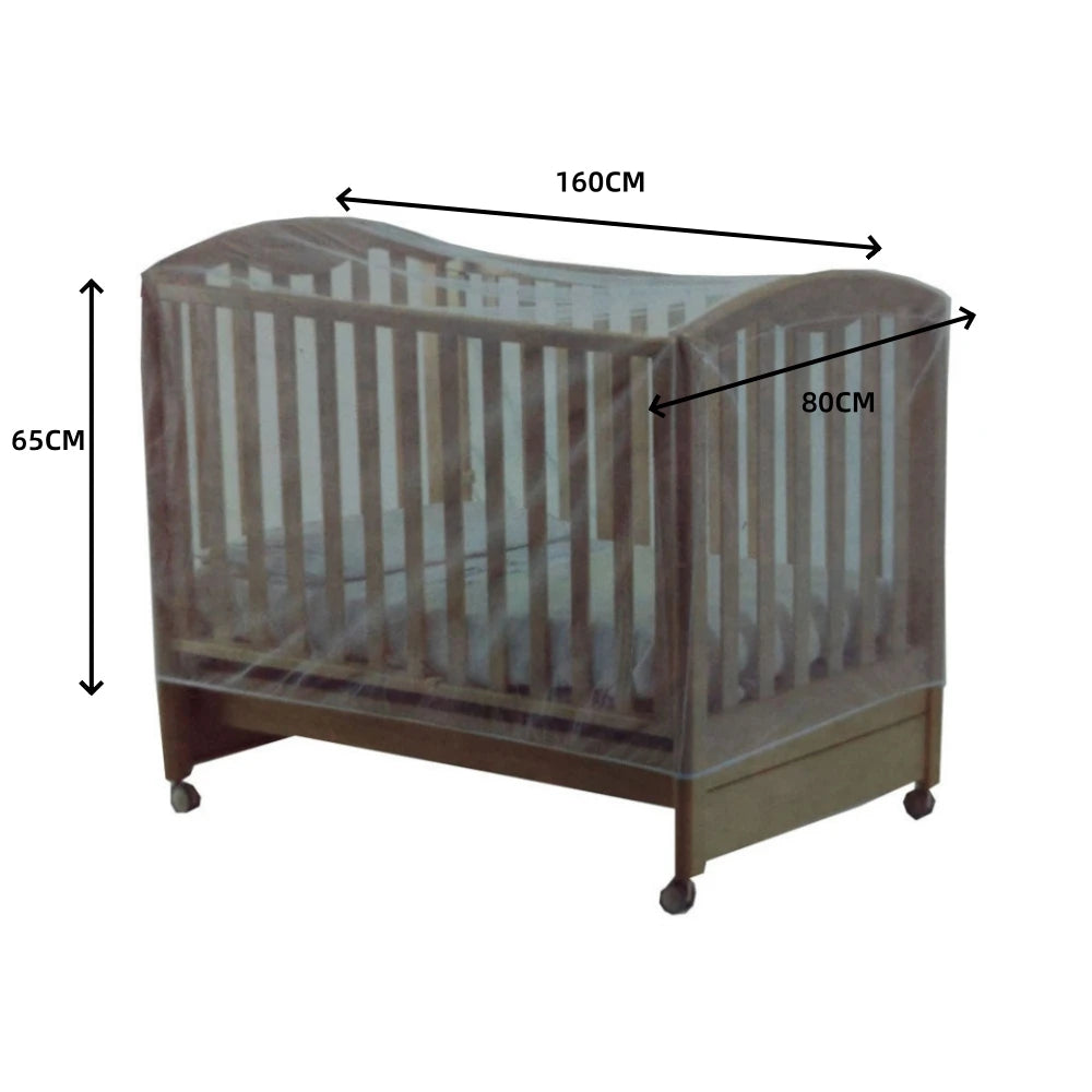 Mosquito Net Baby Bed Anti-Mosquito Large Mosquito Net Cover For Baby Crib Insect Net Encrypted Mesh Living Room With Zipper.