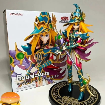 Yu-Gi-Oh!  Scenic Figure 27CM Genuine Anime Toy Equal Arts Magician Girl Konami Figure Model Collectible Toy