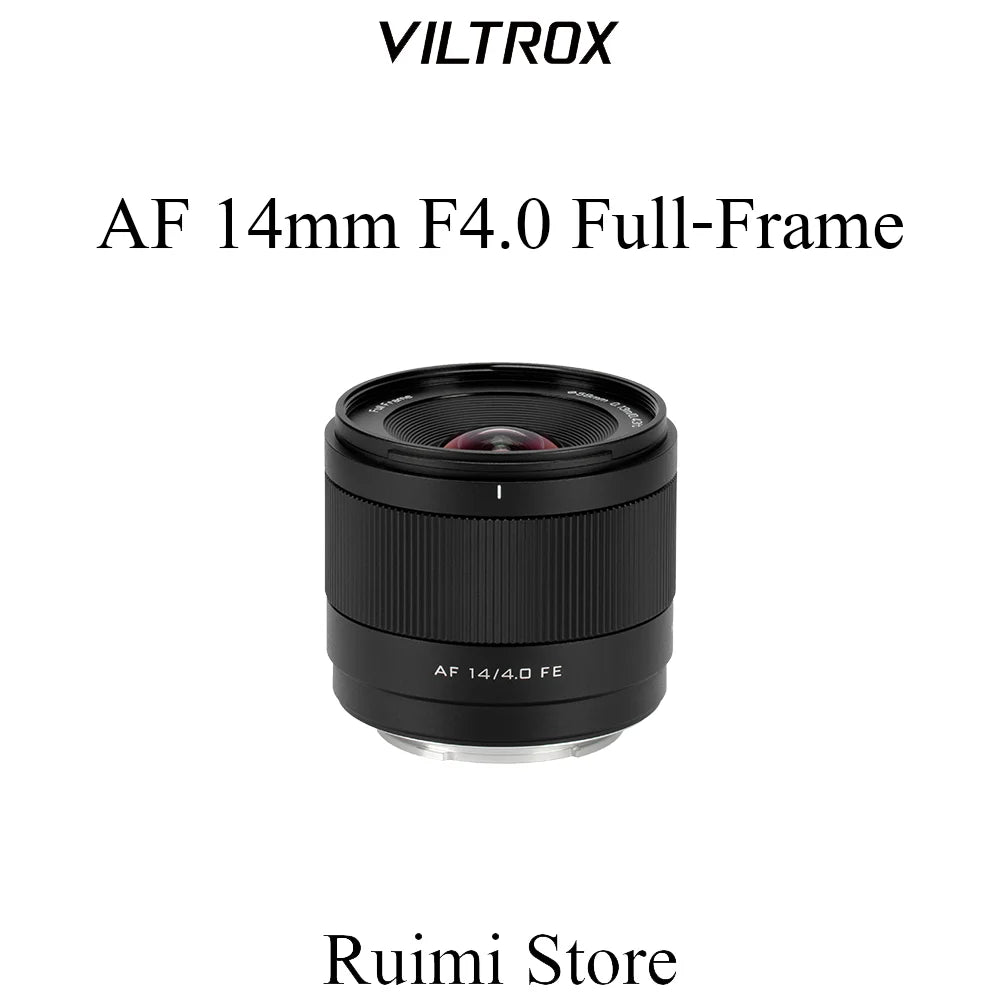 Viltrox AF 14mm F4.0 Air Full-Frame Lens For Sony E / NZ Mount Mirrorless Cameras