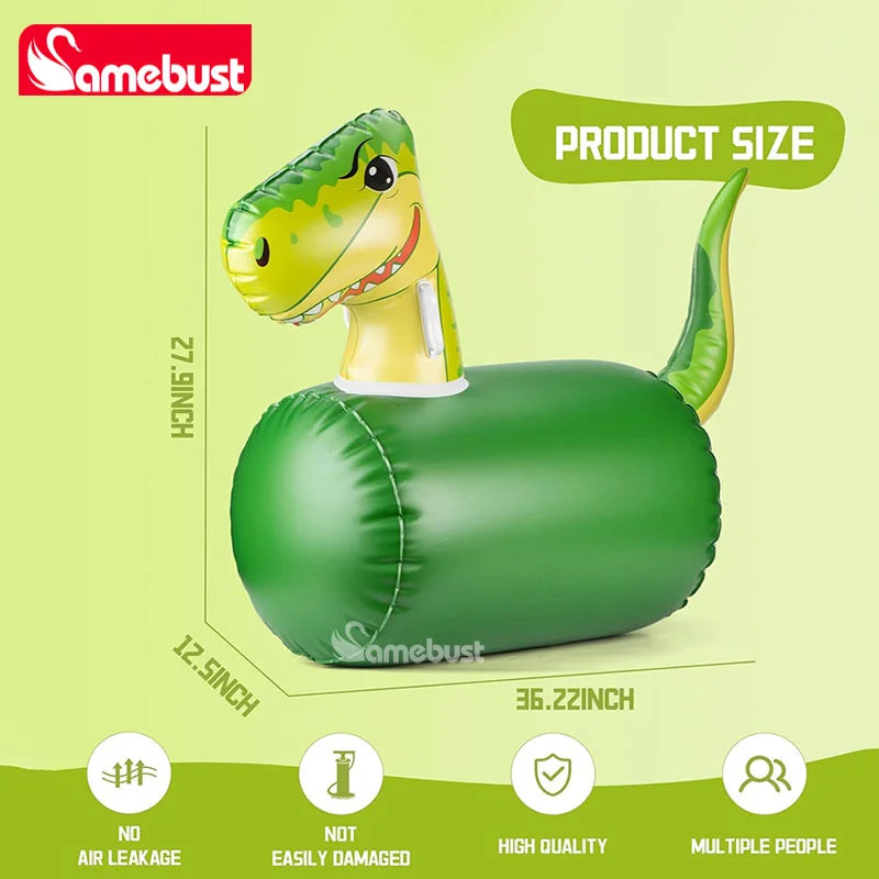 Camebust Inflatable Hopping Toddlers Toys Bouncy Unicorn Horse Dinosaur, Kids Ride On Bouncer, Jumping Bouncing Animal Hopper