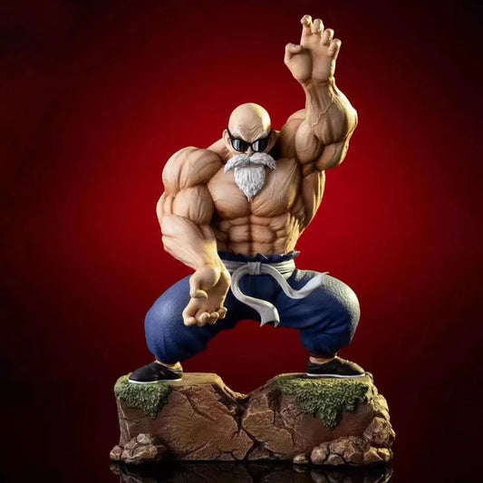 Dragon Ball Master Roshi Figure Kame Sennin Figurine With Base 26CM PVC Action Figures Collection Model Toys Gifts
