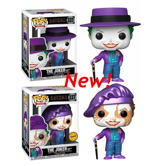 NEW FUNKO POP The Joker Batman #337 Chase Limited Collection Model PVC Action Figure for Kids Toys