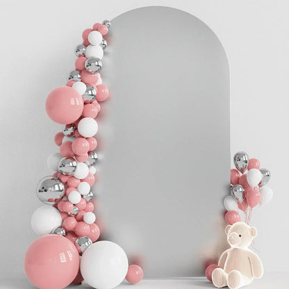 Solid Colours Arch Backdrops Cover Wedding Party Photography Backdrops Photo Kids Birthday Party Table Cover Decoration