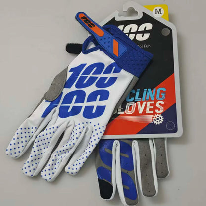 Motorcycle Racing Gloves Unisex Four Seasons Anti Slip Wear Resistant MTB Riding Gloves