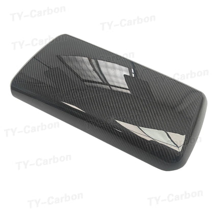 Dry Carbon Fiber Interior Armrest Box Panel Cover Interior Panel Trim Piece For BMW G42 M240I M2 G87 M3 G80 M4 G82 G20 G22 G26