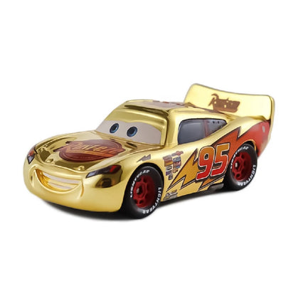 Pixar Cars 3 Lightning McQueen Jackson Storm Anime Cartoon Characters Alloy Diecast Model Toy Cars Fire Engine Children's Gifts
