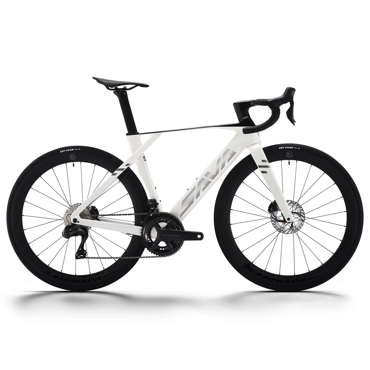 SAVA SLR8 Full Carbon Fiber E-Shift Road Bike with SHIMAN0 ULTEGRA 8170 Di2 Kit Cyclocross Road Bike Racer