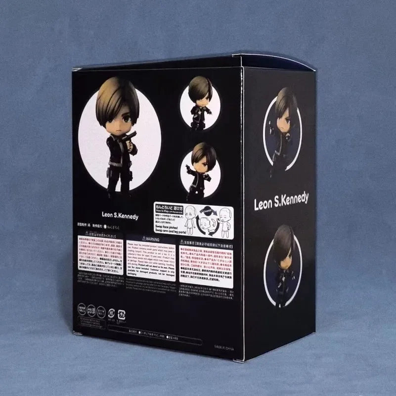 Nendoroid 2337 Leon S Kennedy Action Figure 10cm Pvc Anime Figurine Resident Evil Biohazard Adult Collection Gift For Game Fans